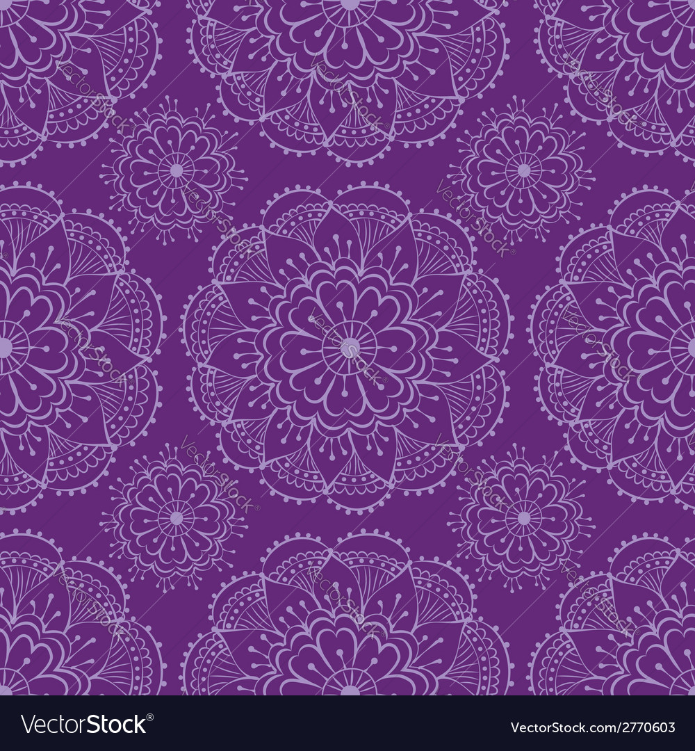 Henna seamless pattern