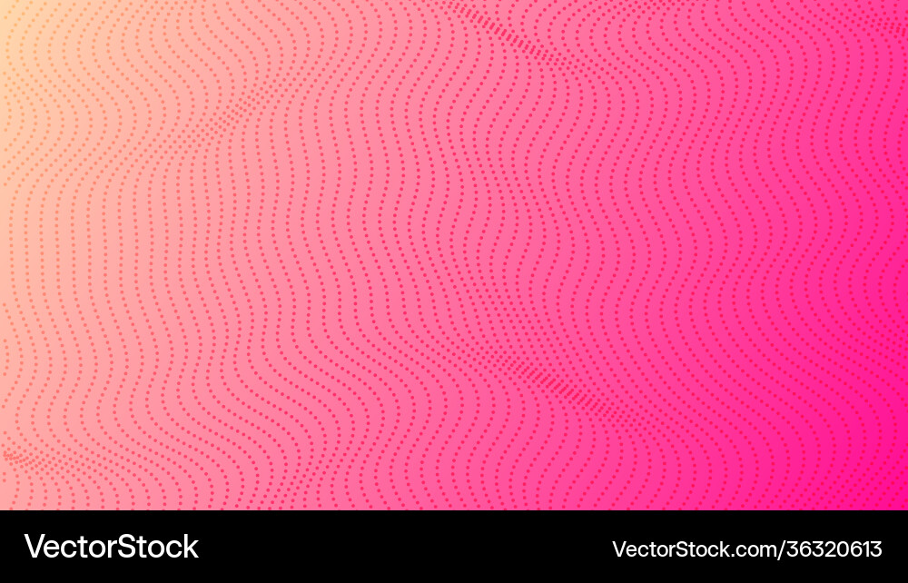 Halftone gradient background with dots Royalty Free Vector