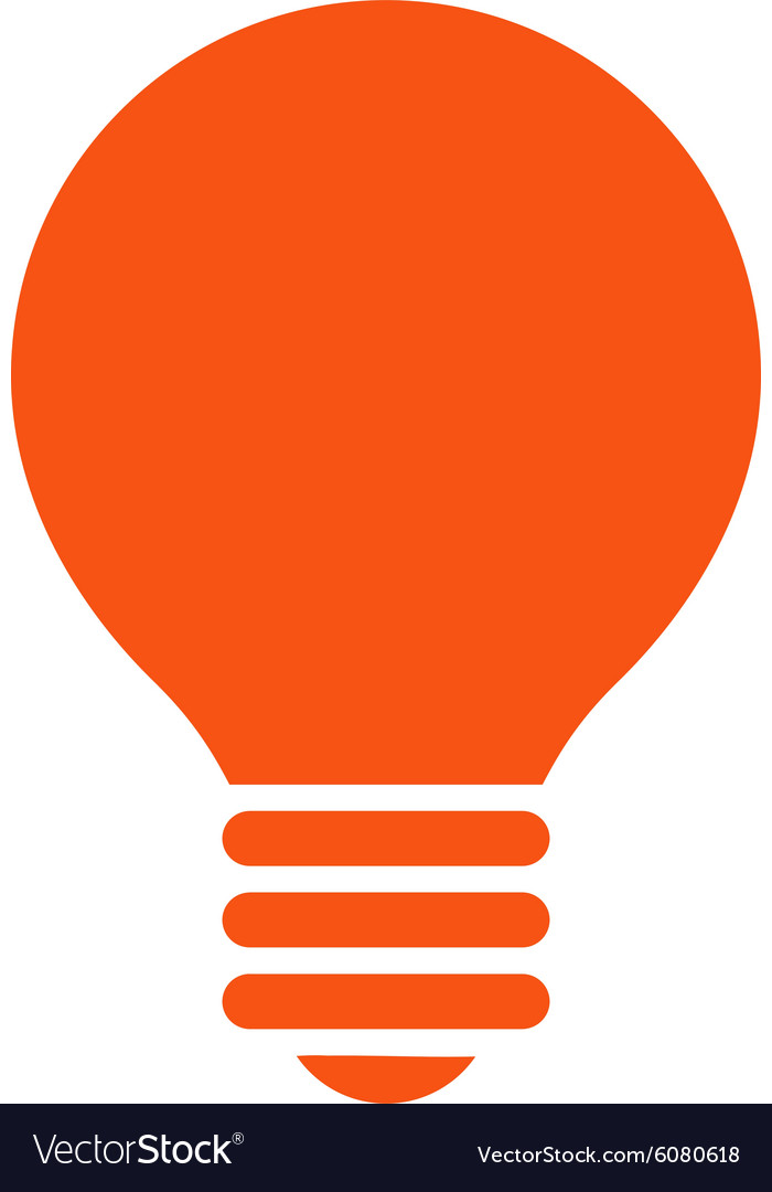 orange colour bulb