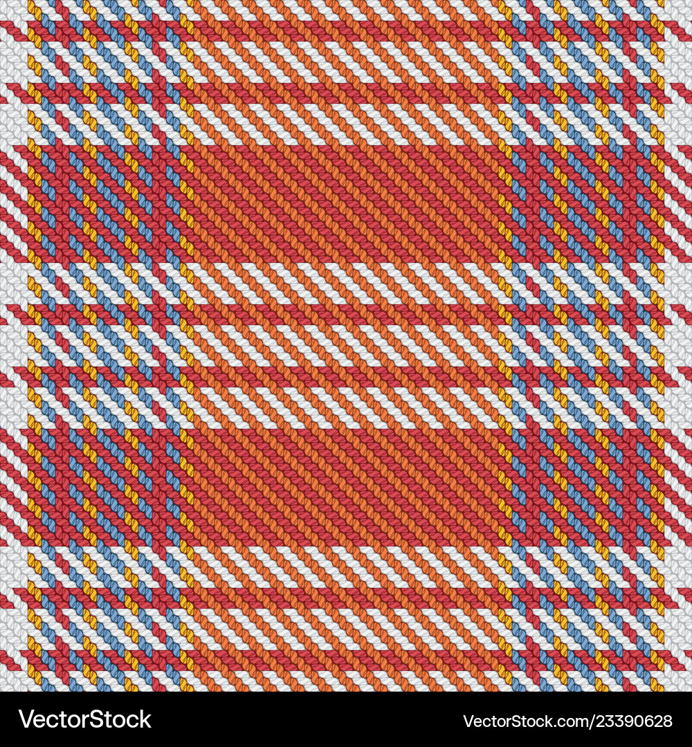 Textile Pattern Cross Textile cross rows background Royalty Free Vector Image