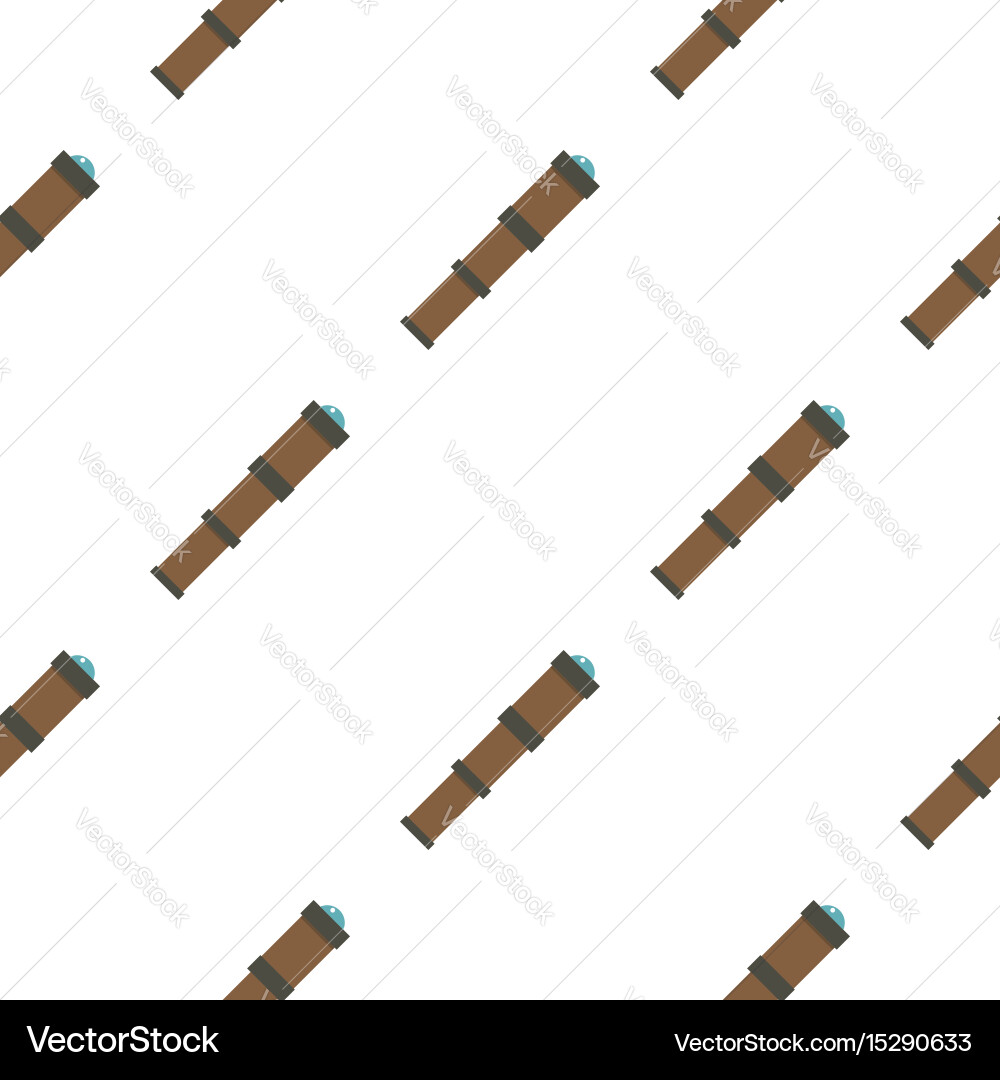 Telescope Pattern Raft Antique telescope pattern flat Royalty Free Vector Image