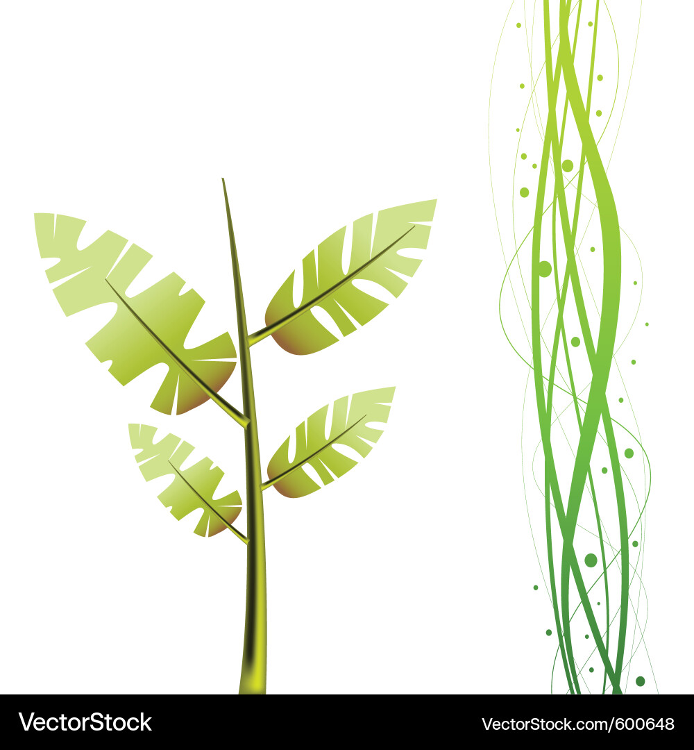 Abstract green background Royalty Free Vector Image