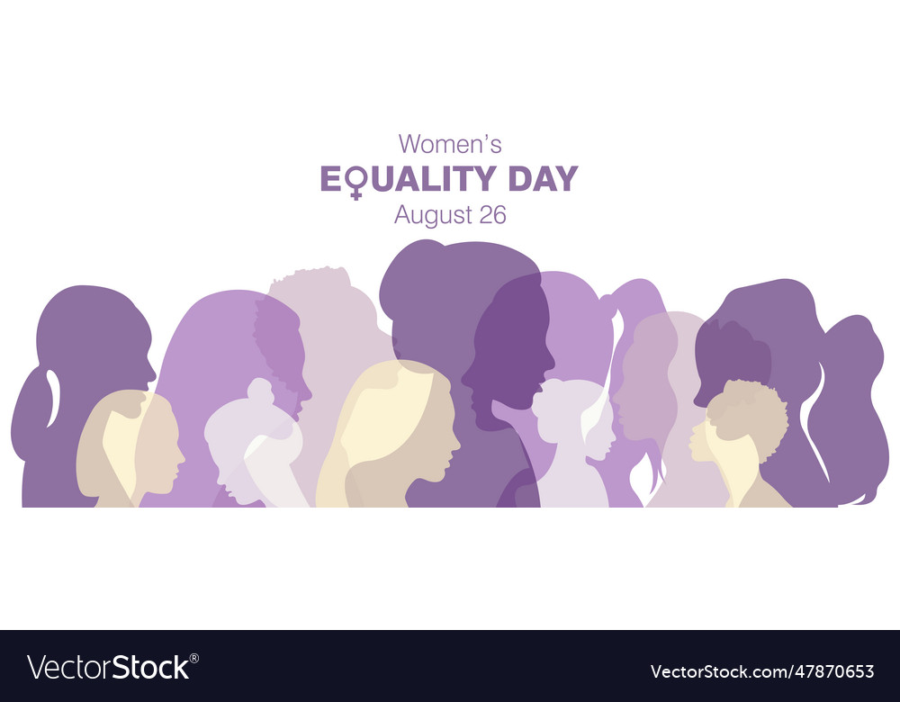 Womens Equality Day Banner17 Royalty Free Vector Image