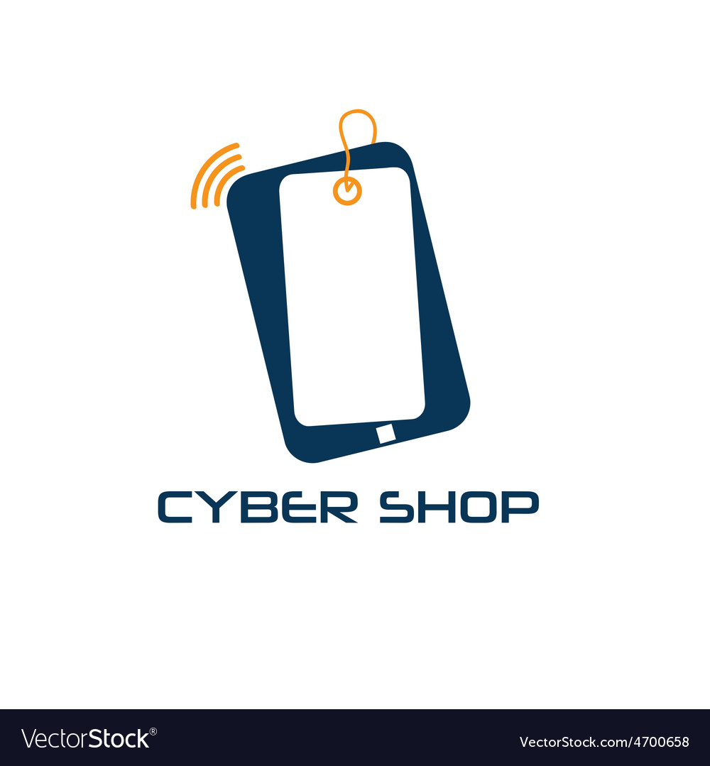 Cyber phone shop design template