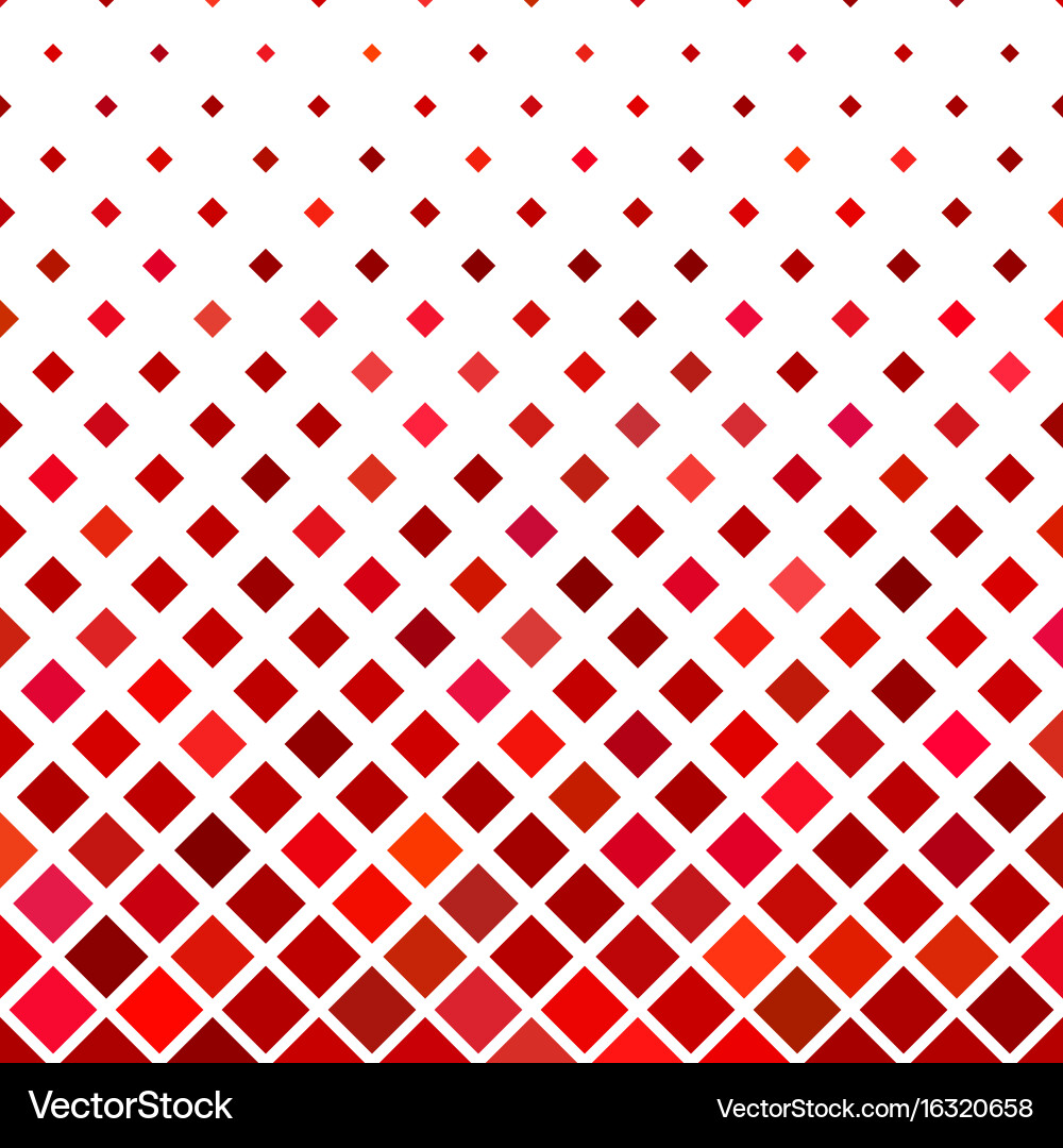 Red abstract square pattern background Royalty Free Vector