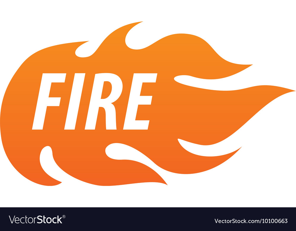 Fire logo Royalty Free Vector Image - VectorStock