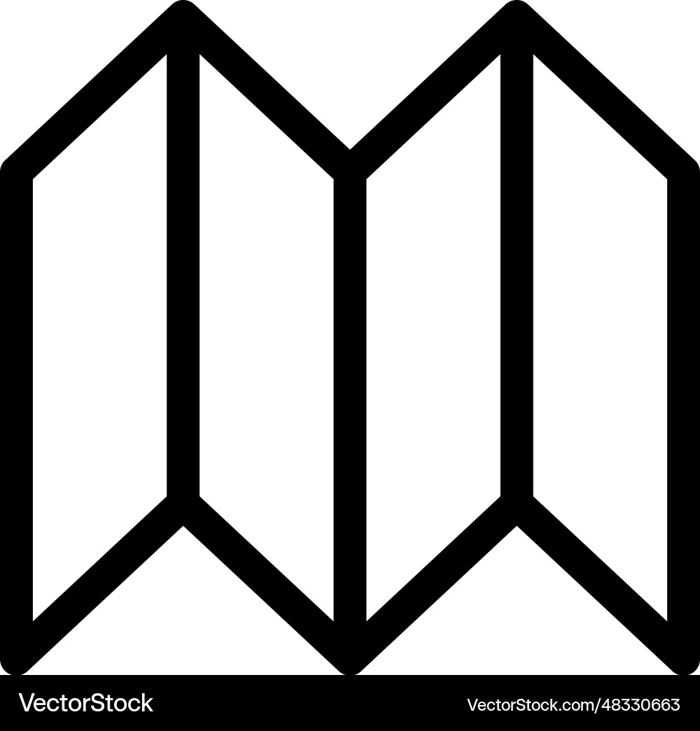 Maps icon Royalty Free Vector Image - VectorStock