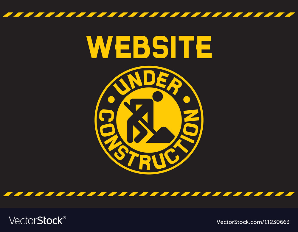 website under construction poster free poster website