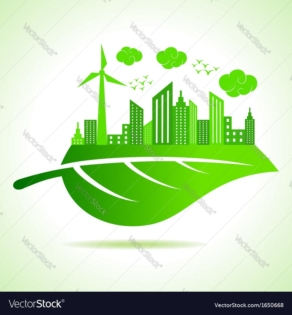 Philadelphia Ass Kom op Ecology concept- save nature Royalty Free Vector Image