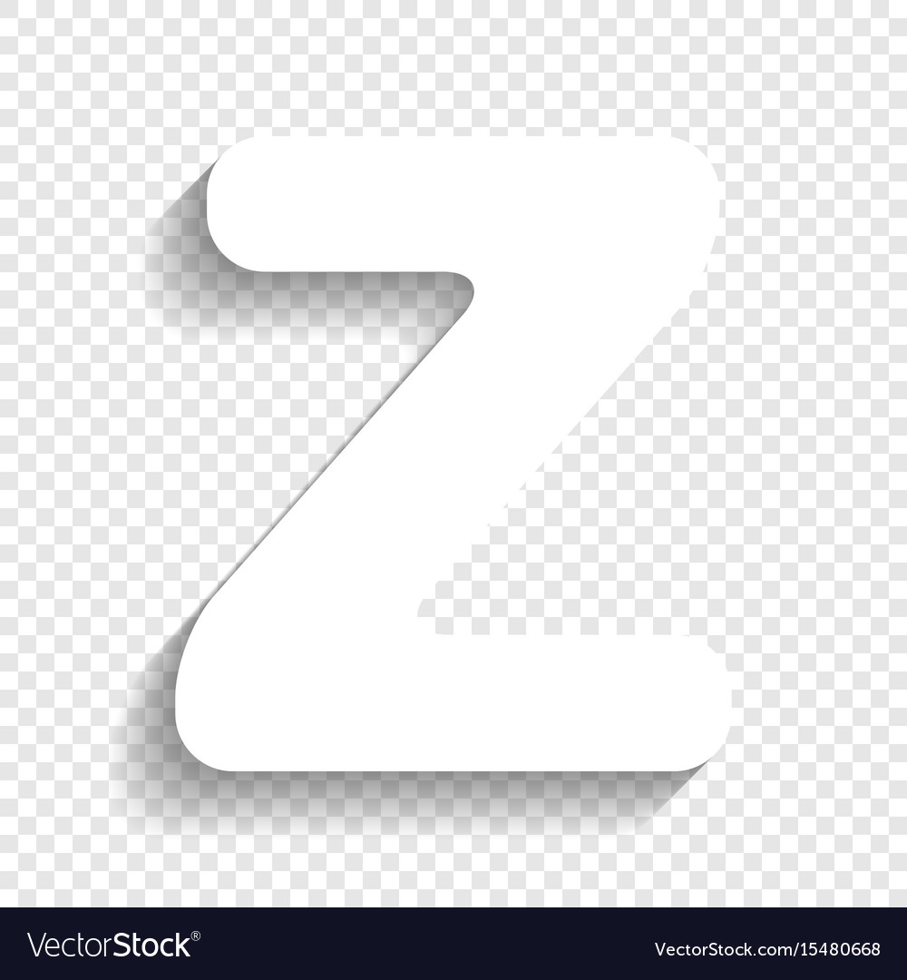 Letter z sign design template element Royalty Free Vector