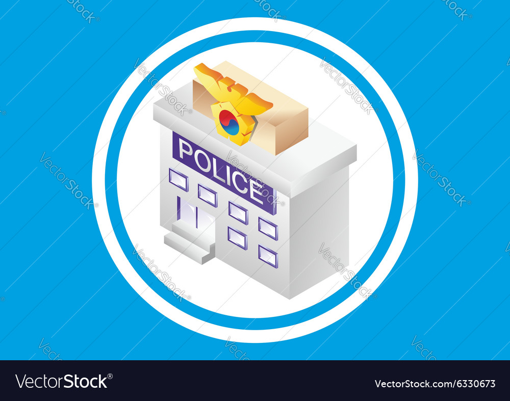 Building police Royalty Free Vector Image - VectorStock