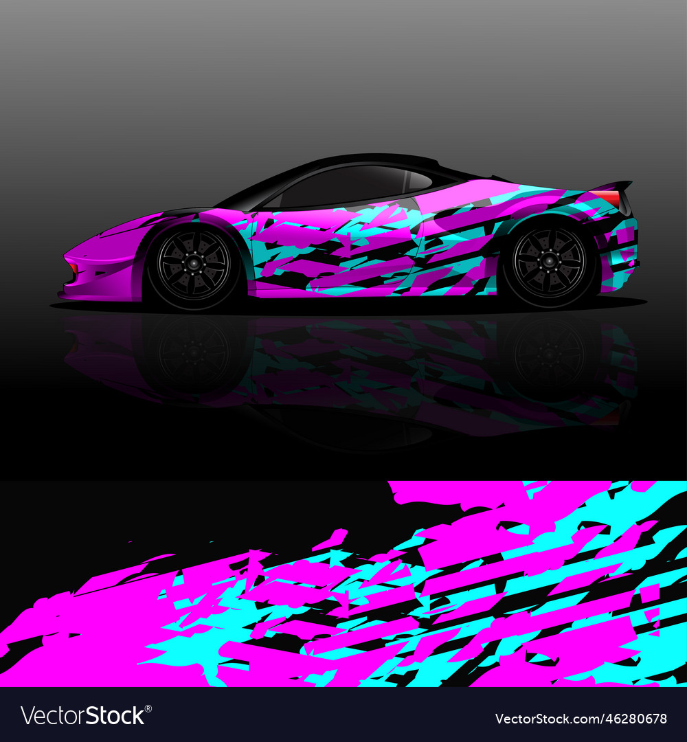 Car wrap designs Royalty Free Vector Image - VectorStock