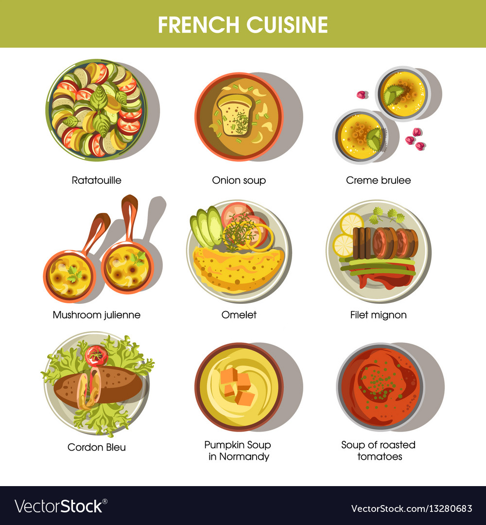 french-cuisine-food-dishes-for-menu-royalty-free-vector