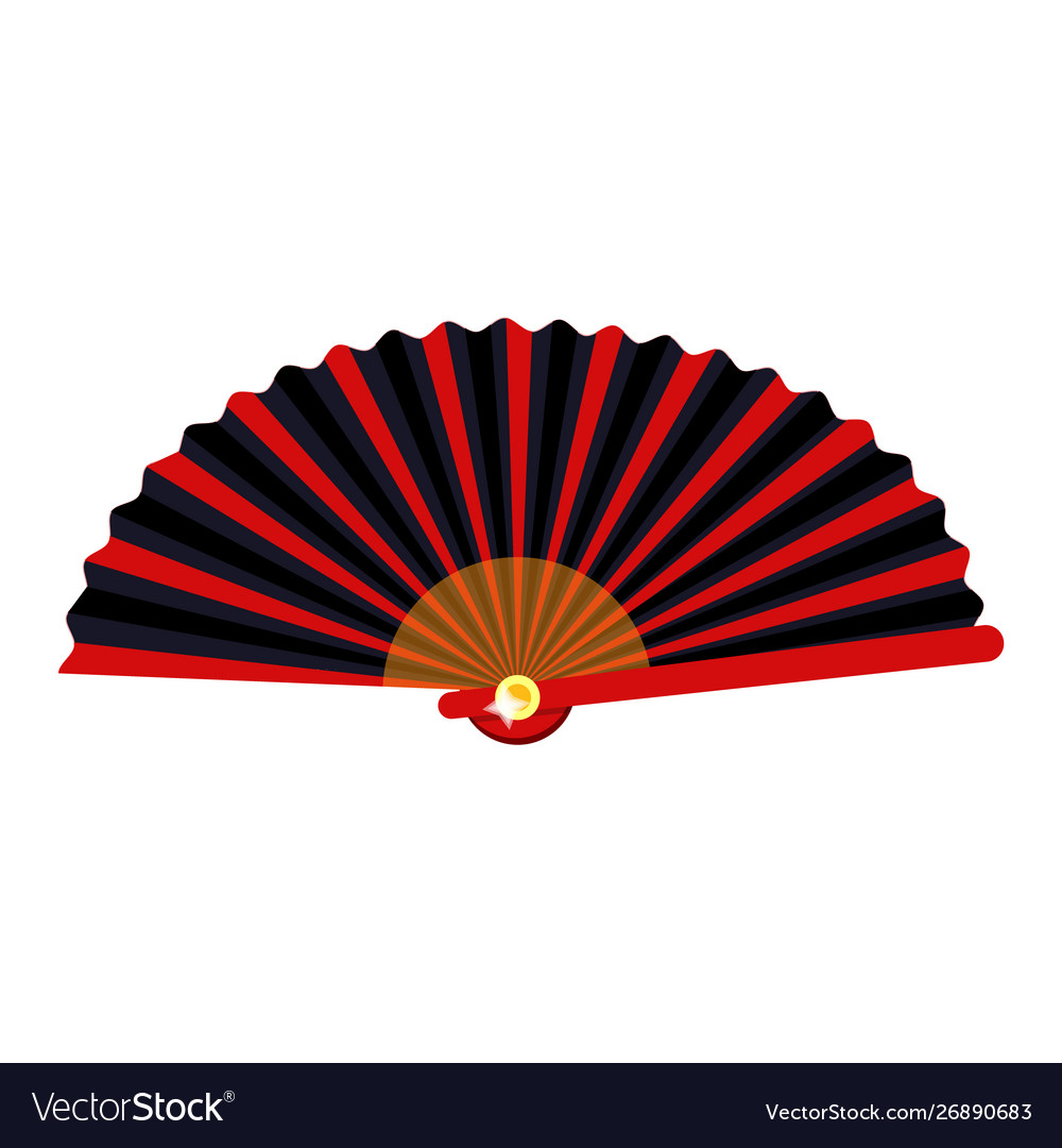 Women madam fan Royalty Free Vector Image - VectorStock