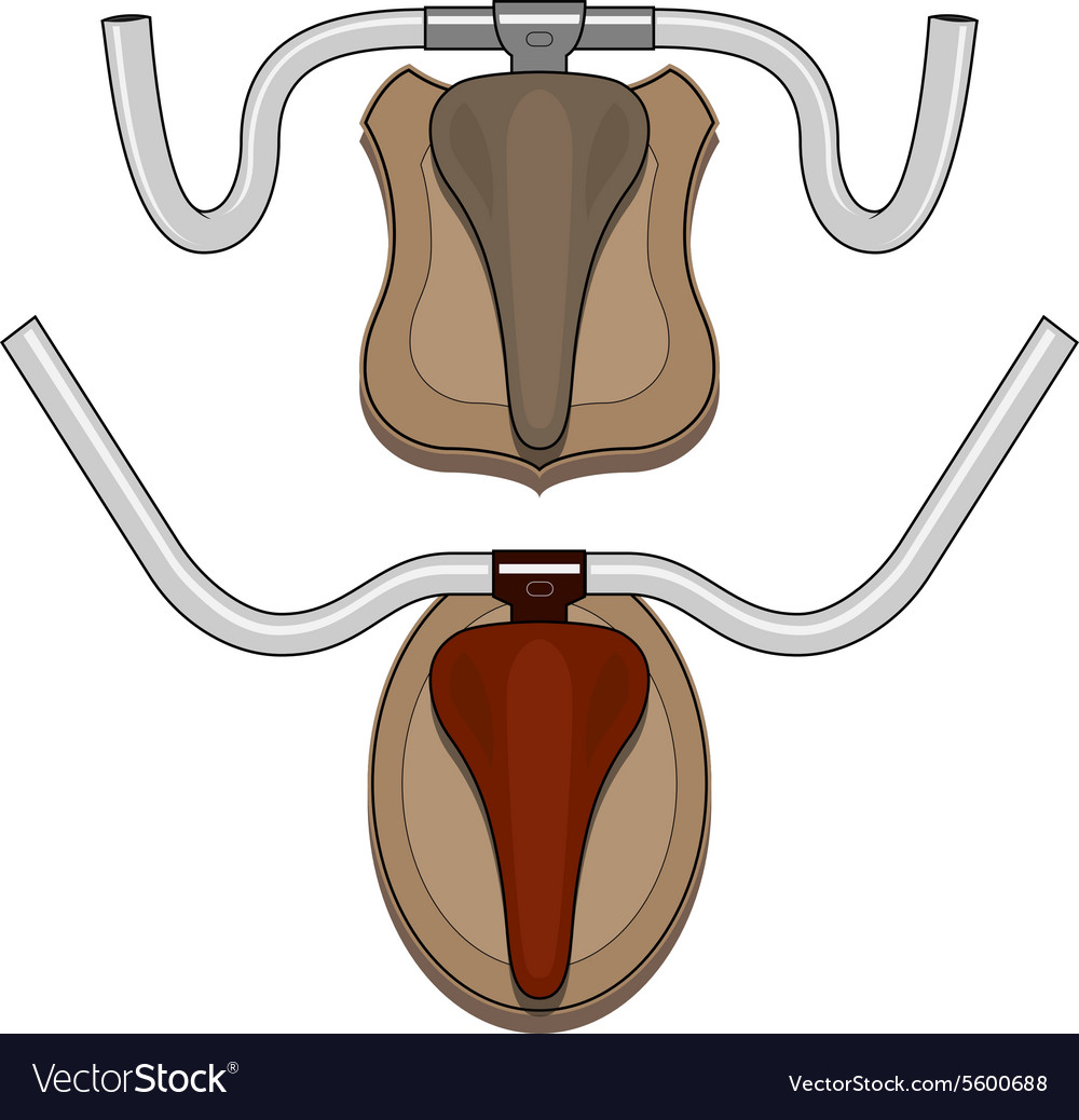 Велосипедное сиденье вектор