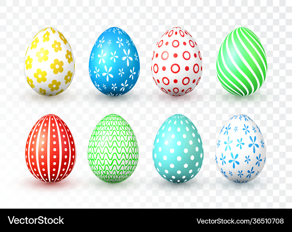 Transparent Easter Eggs