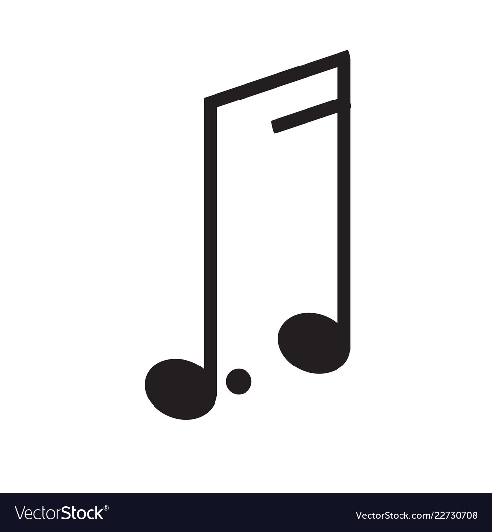 isolated sixteenth musical note
