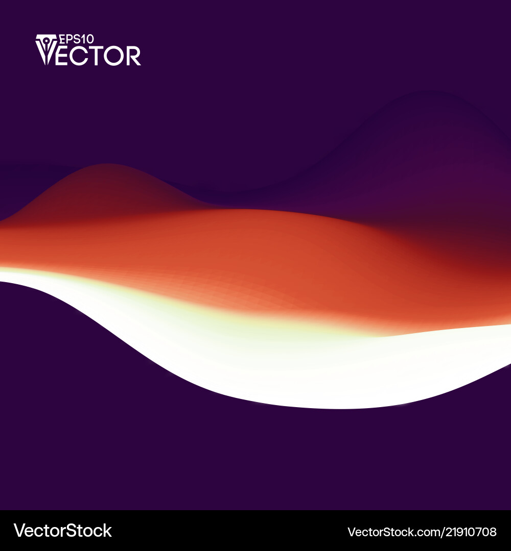 Landscape abstract gradient background Royalty Free Vector
