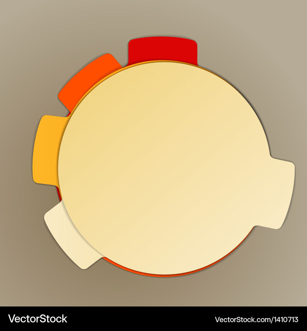 Blank paper sheets background Royalty Free Vector Image