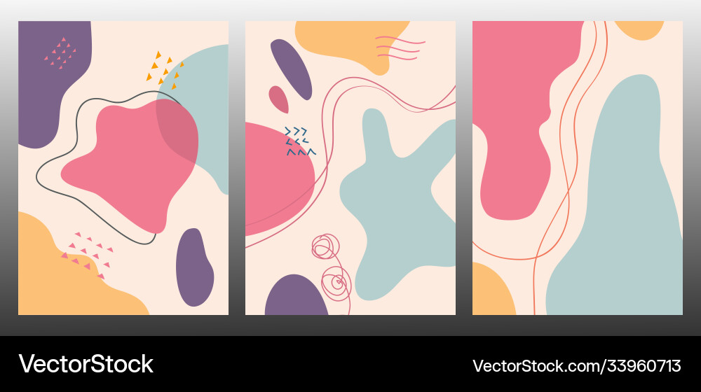 Hand drawn various shapes and objects Royalty Free Vector