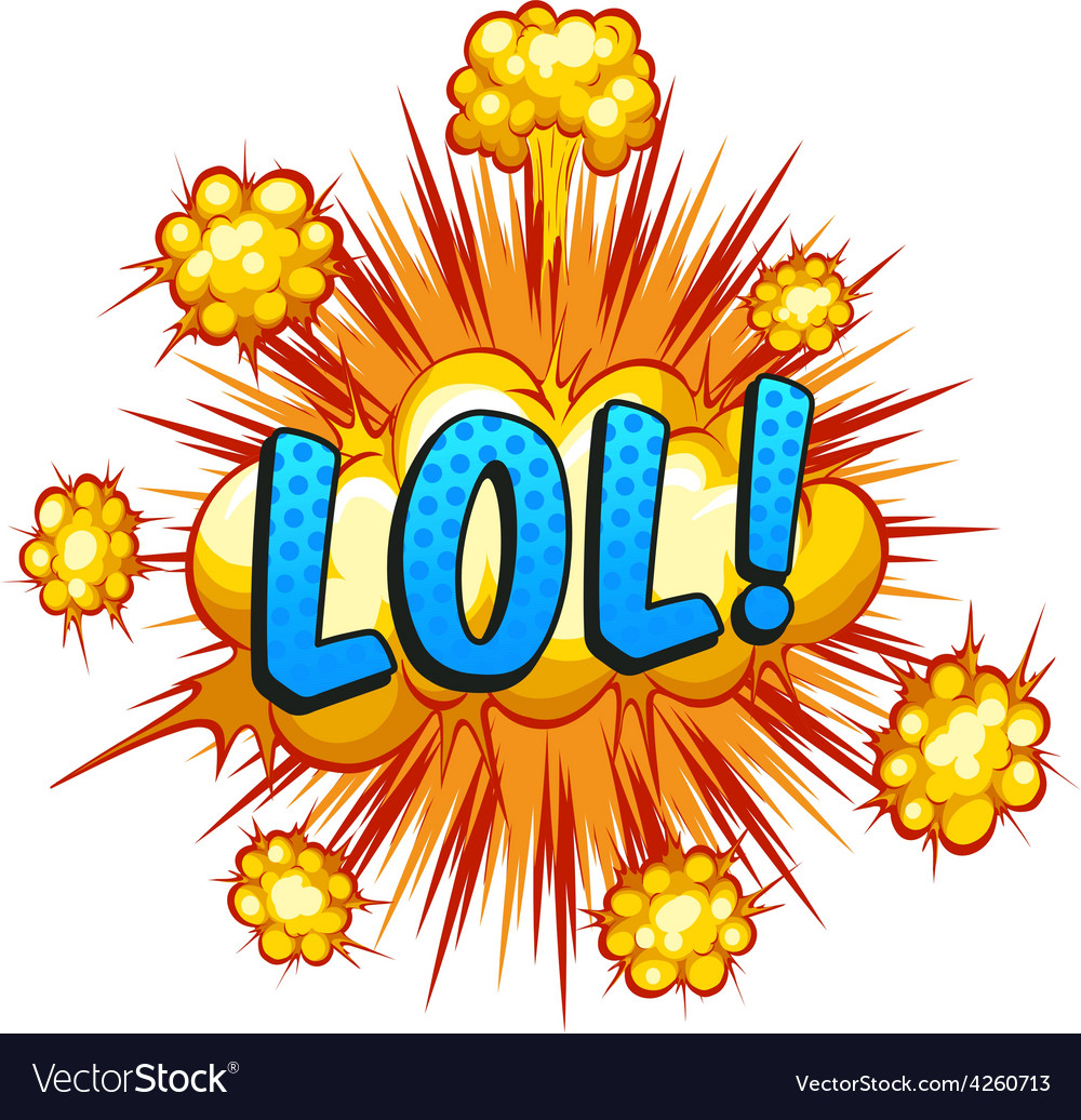 Lol Royalty Free Vector Image Vectorstock