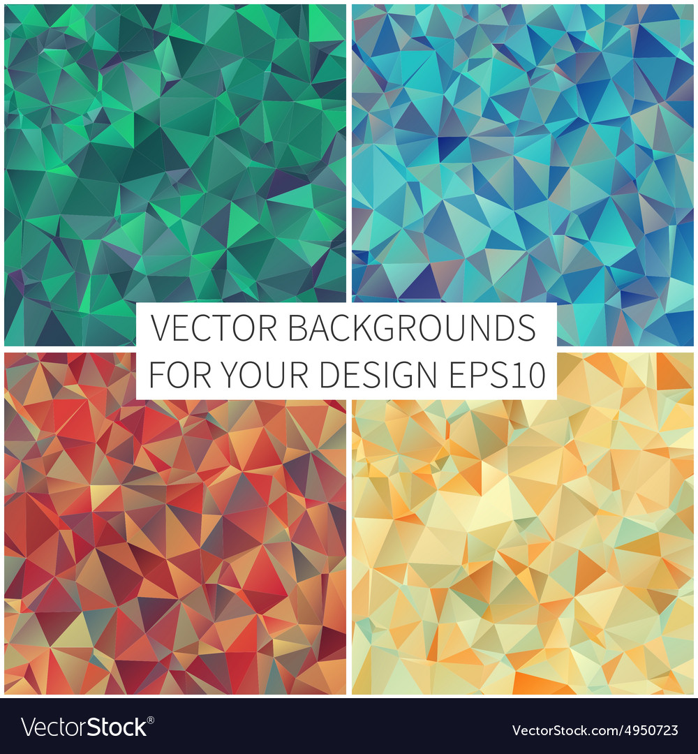 Abstract geometric pattern design Royalty Free Vector Image