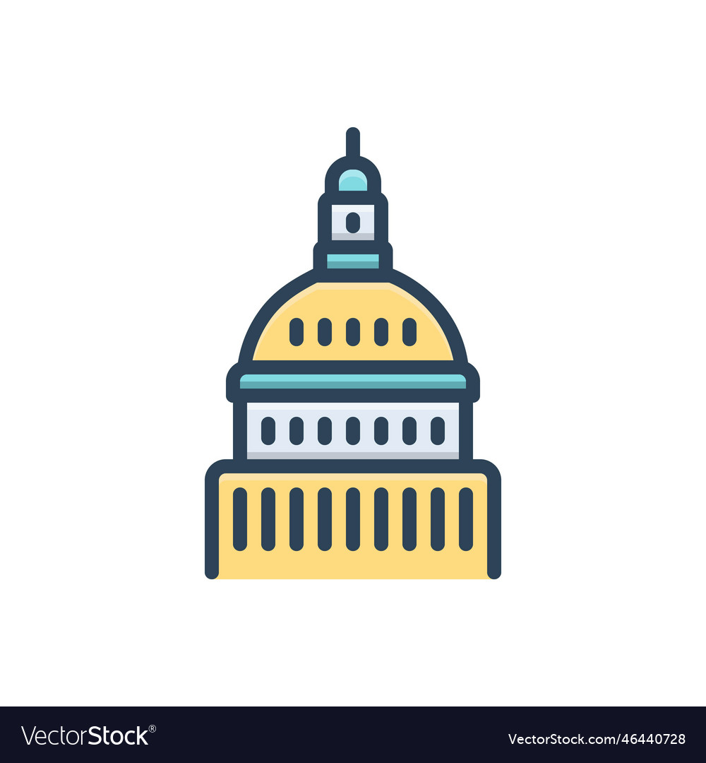 Capitol Royalty Free Vector Image - VectorStock