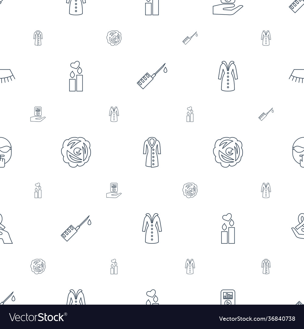 Drawn Icons Pattern Seamless White Background Vector Image Drawn Icons Pattern Seamless White Background Vector Image