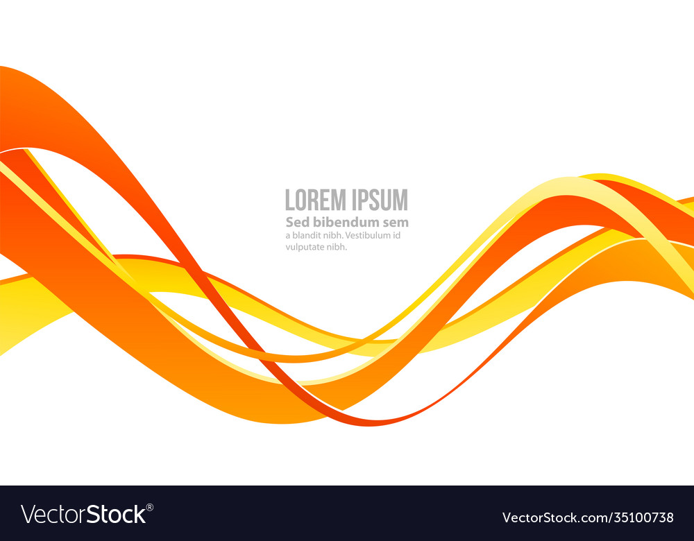 Modern colorful flow poster wave liquid shape Vector Image