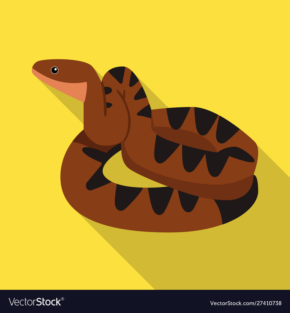 Python and serpent sign Royalty Free Vector Image