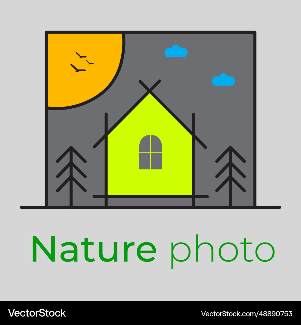 Nature logo Royalty Free Vector Image - VectorStock