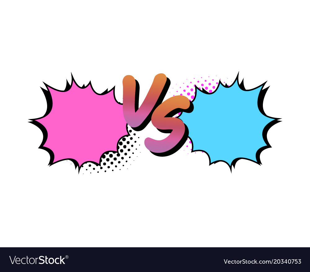 versus letters fight backgrounds comics royalty free vector letters backgrounds