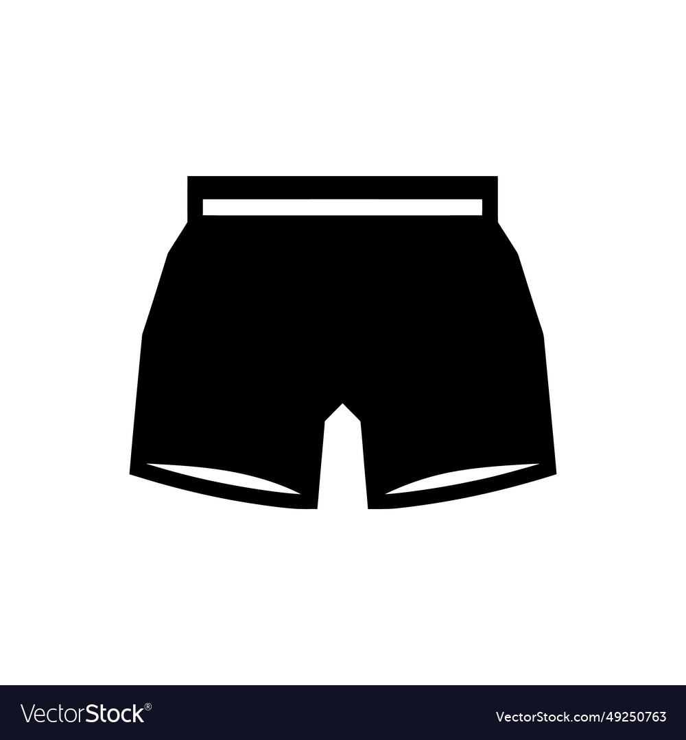 Boxing shorts icon Royalty Free Vector Image - VectorStock