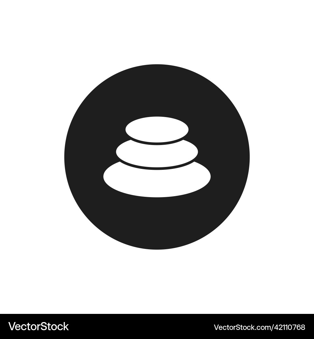 Bal coin icon isolated on white background Vector Image