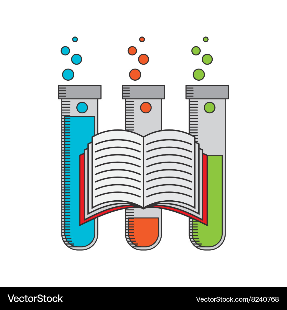 Science lab design Royalty Free Vector Image - VectorStock
