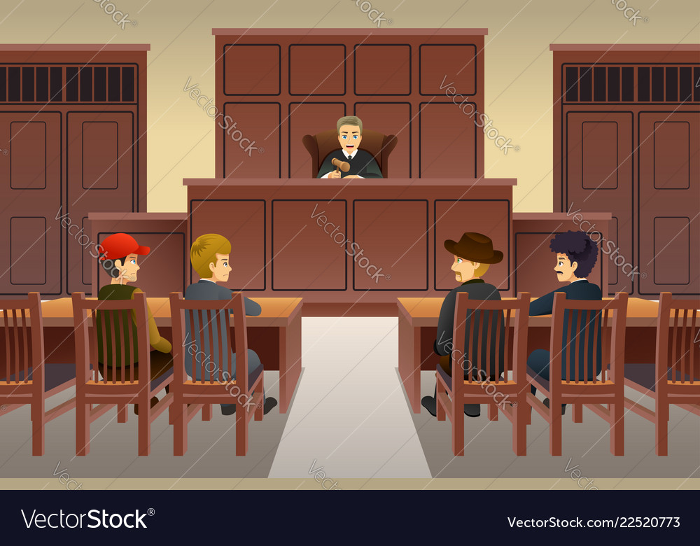 Court scene