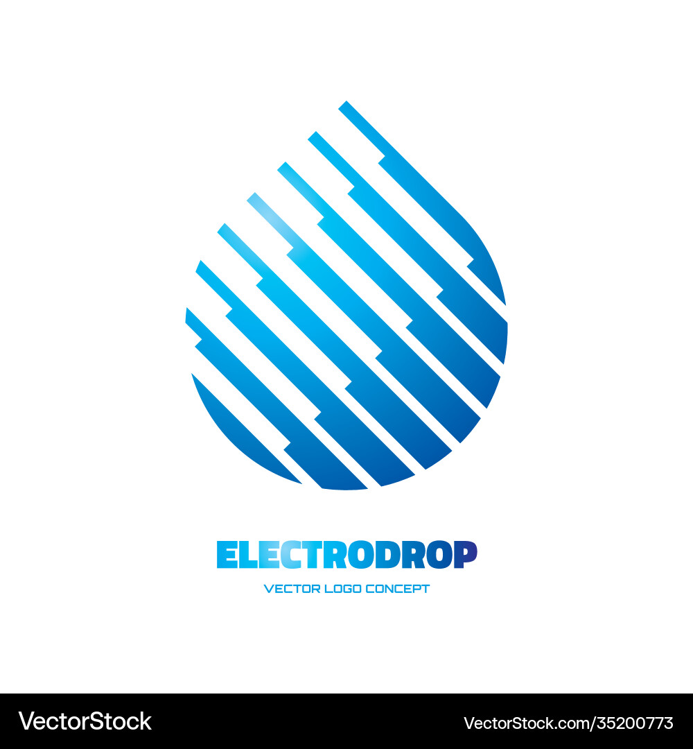 Logo template concept Royalty Free Vector Image