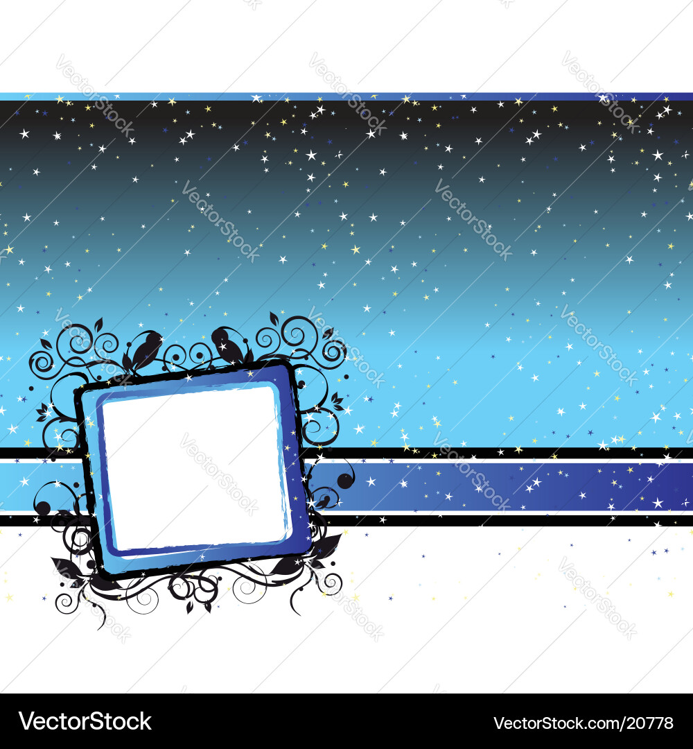Starry sky background Royalty Free Vector Image