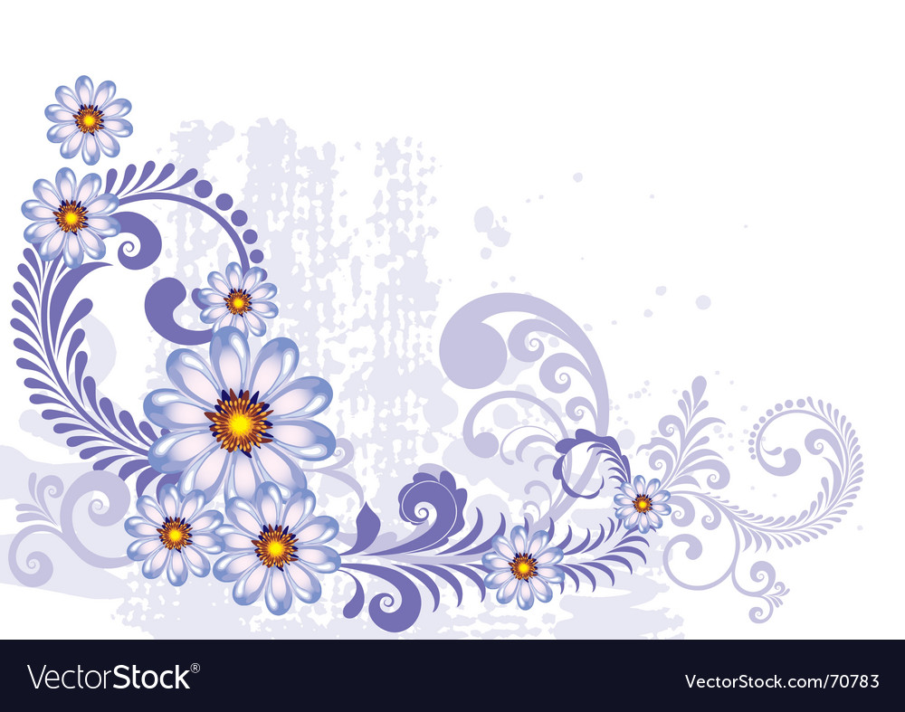 Floral Royalty Free Vector Image - VectorStock