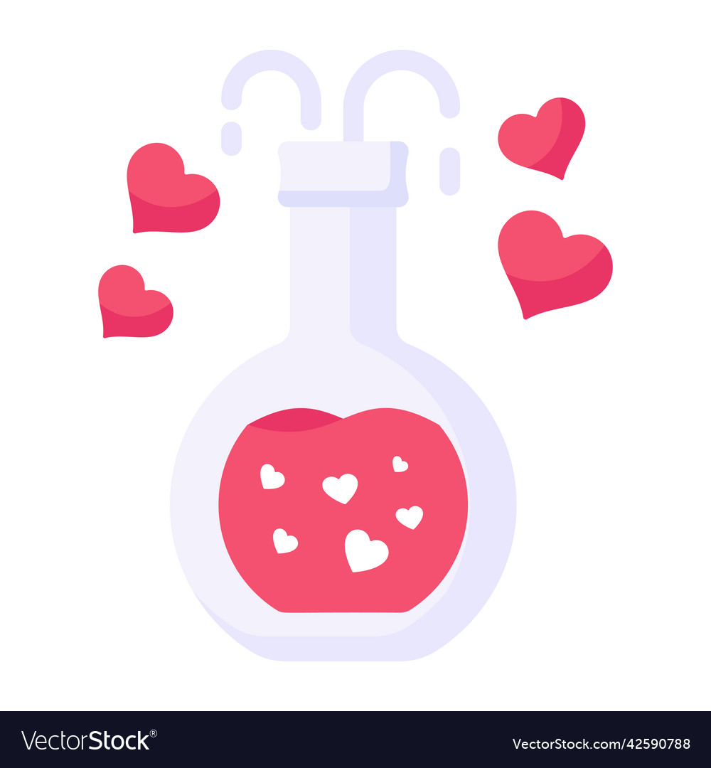 Love potion Royalty Free Vector Image - VectorStock