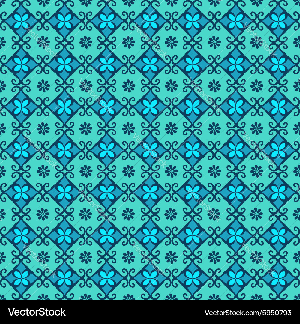 Seamless pattern arabic ornament Royalty Free Vector Image