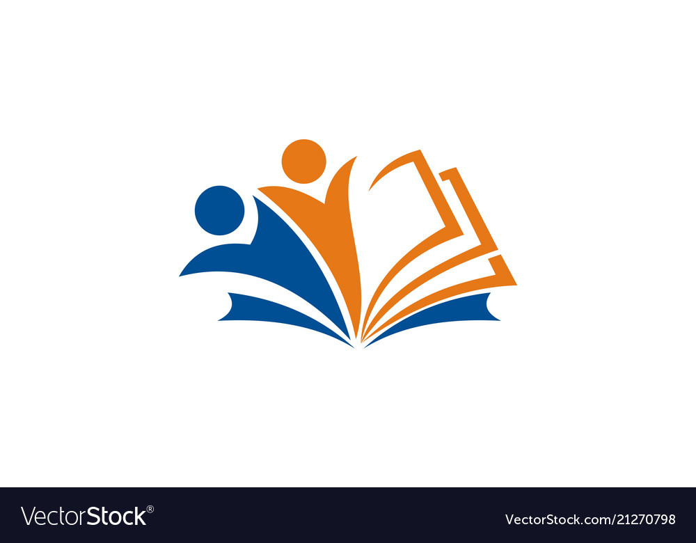 Premium Vector | Book education logo