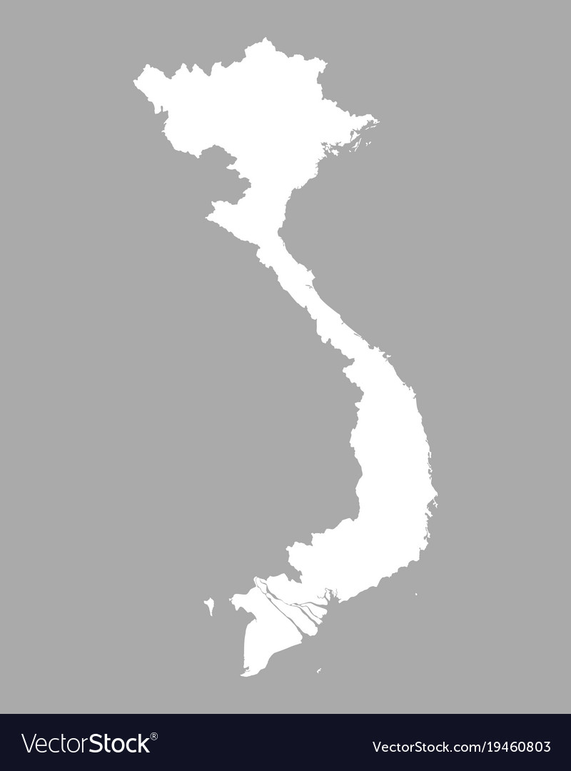 Map Vietnam Royalty Free Vector Image Vectorstock Map Vietnam Royalty Free Vector Image Vectorstock