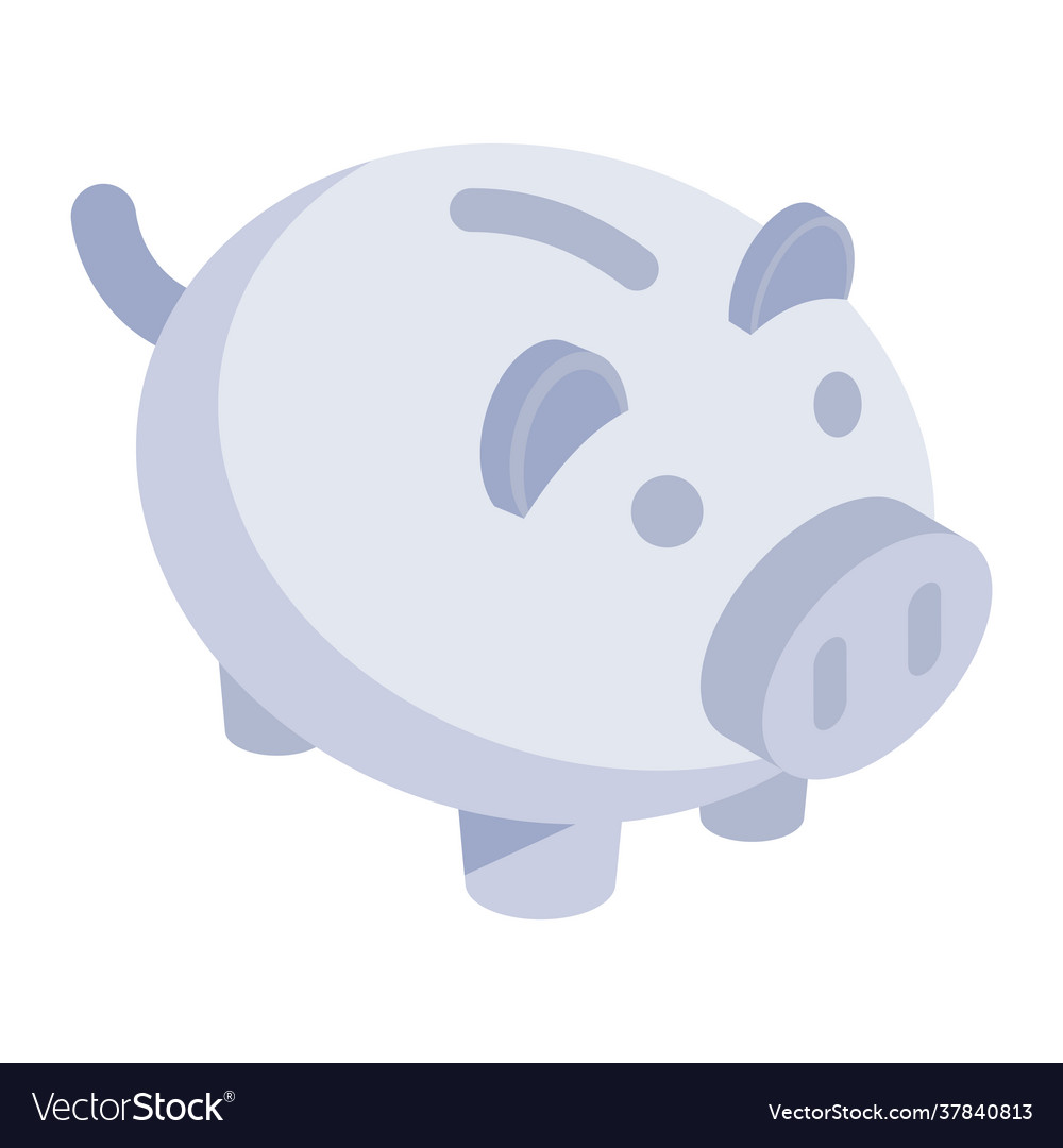 Piggy Royalty Free Vector Image - VectorStock