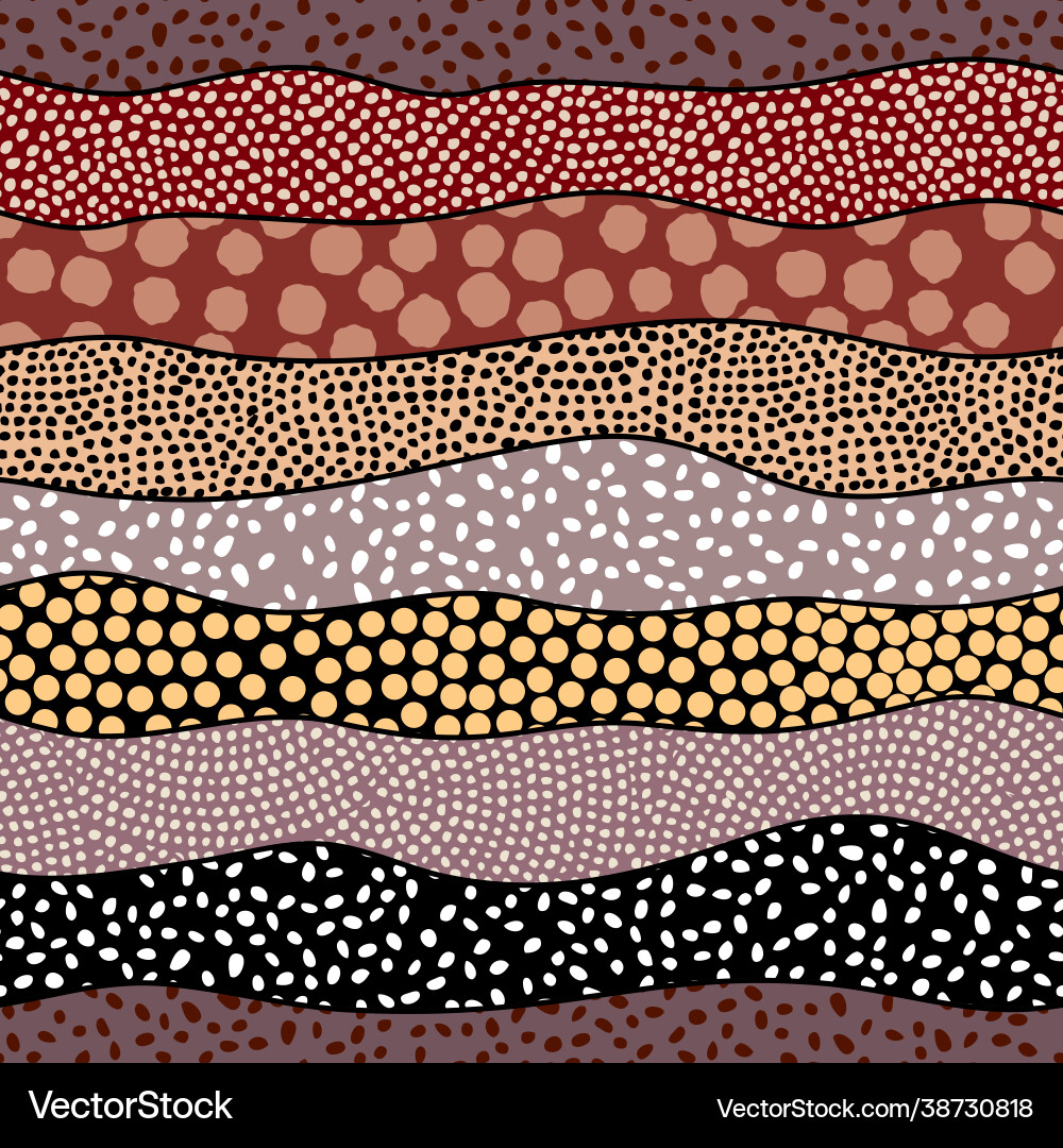 Worktribe Pattern Tribal style patchwork pattern image Royalty Free Vector