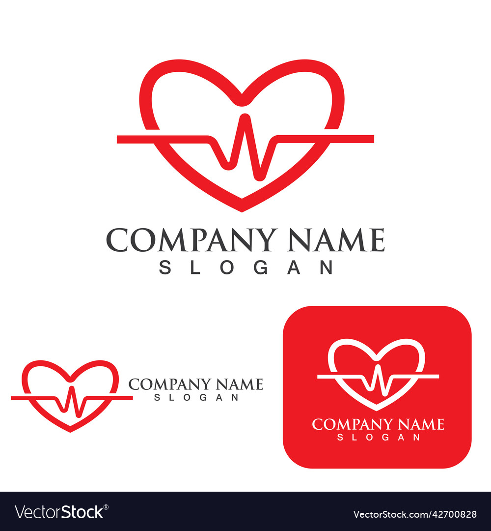 Love logo icon design template Royalty Free Vector Image