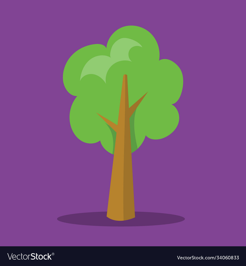 Little squirrel tree 10 Royalty Free Vector Image