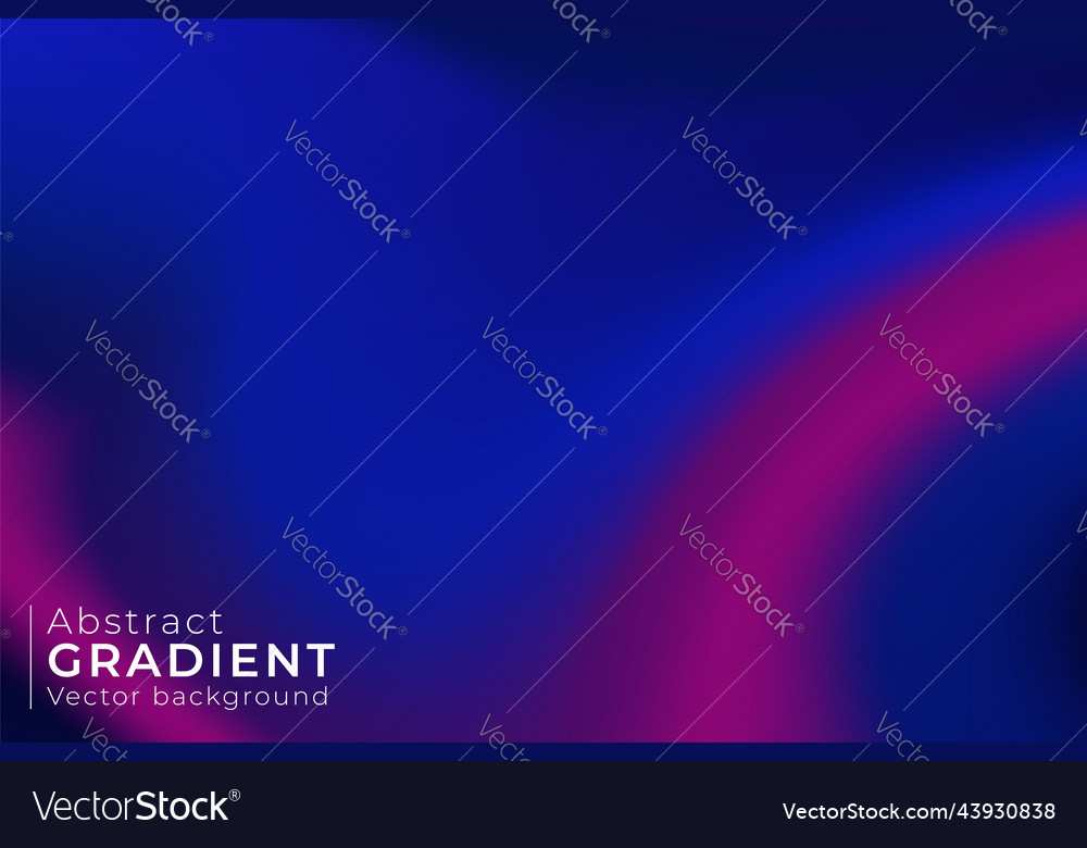 Abstract gradient color background design Vector Image