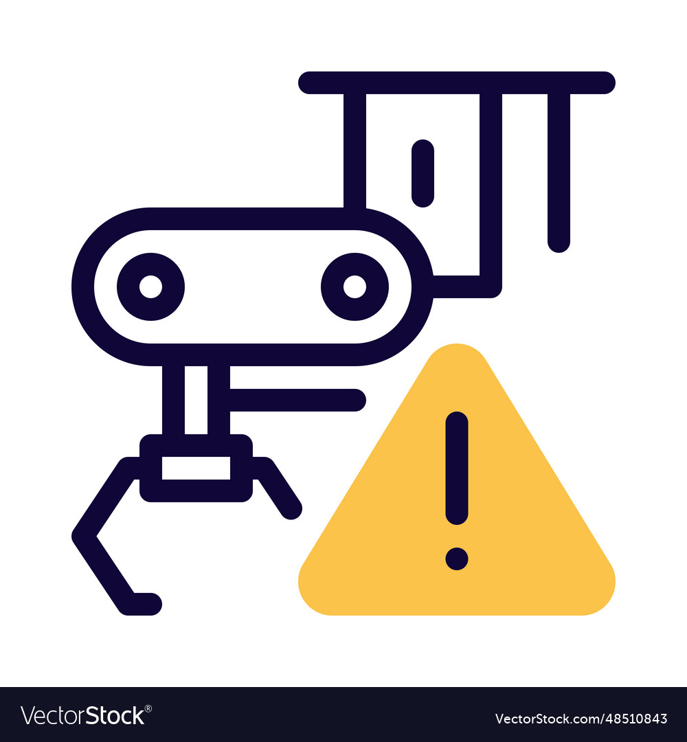 Defect detecting in a manufacturing machine Vector Image