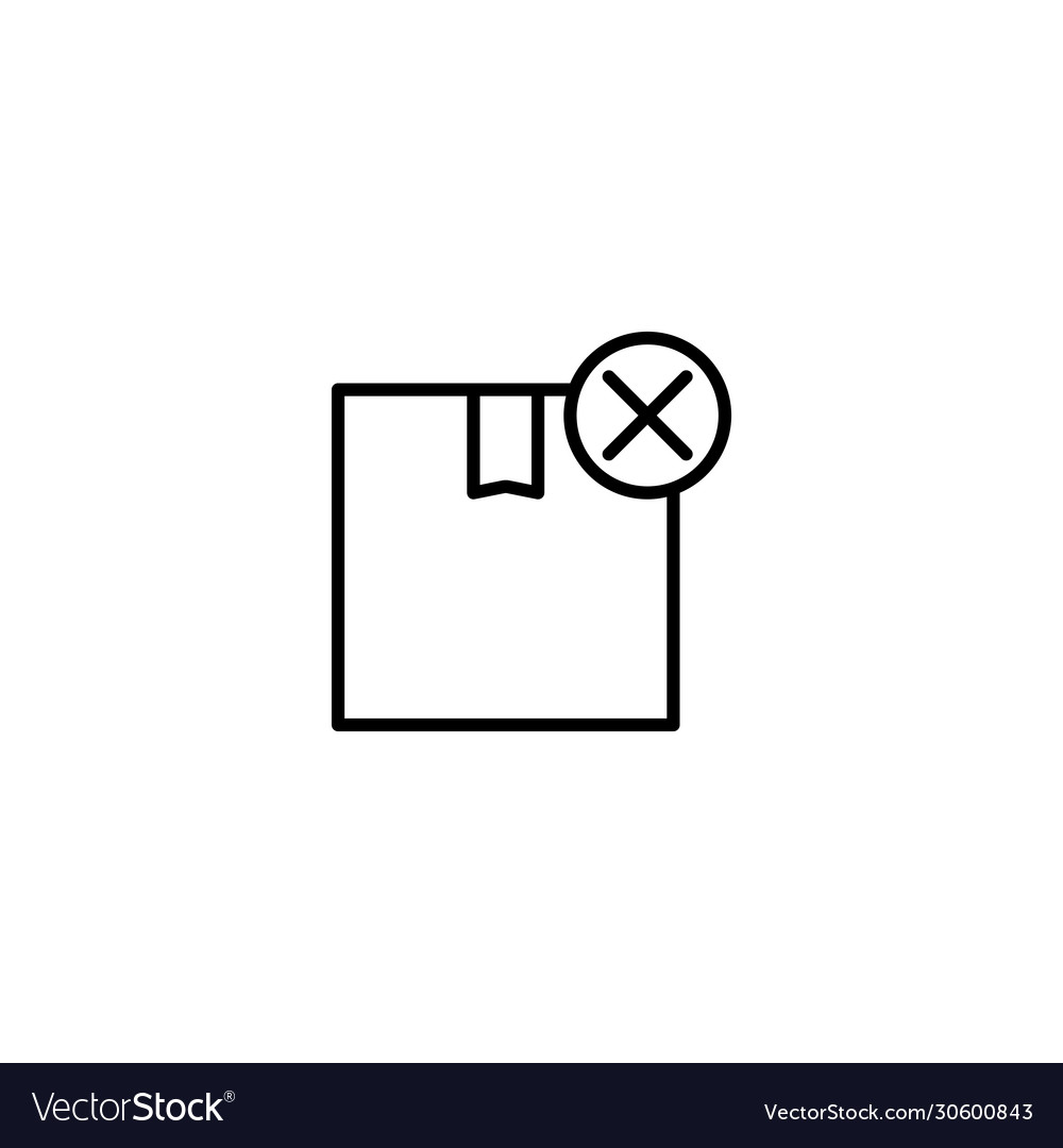 Package error icon